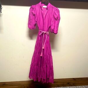 Zimmermann Fuchsia Maxi Dress